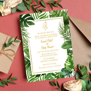 Invitation Mariage indien hindou Ganesha