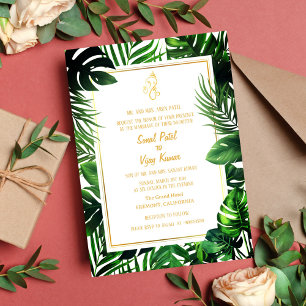 Invitation Mariage indien hindou Ganesha