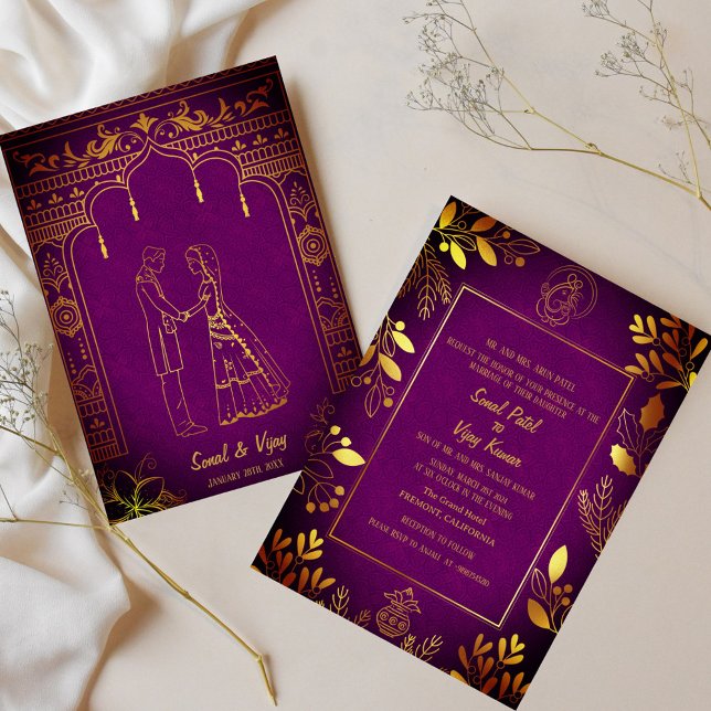 Invitation Mariage indien hindou Ganesha (Créateur téléchargé)