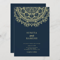 Mariage indien traditionnel mandala