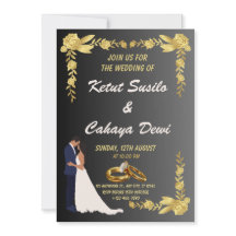 Mariage intemporel avec mariée et fille