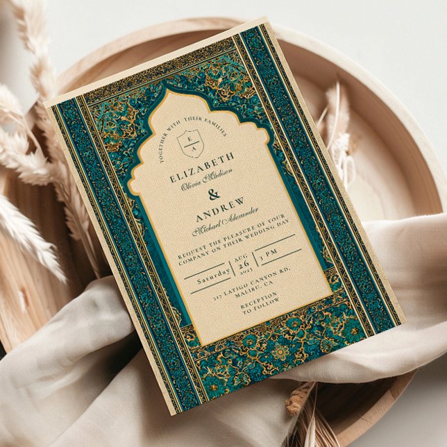 Invitation Mariage islamique à l'arche de sarcelle (Créateur téléchargé)