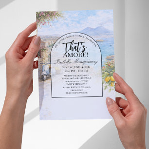 Invitation Mariage Italien à Naples C'est l'Amour Enterrement