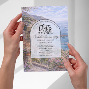 Invitation Mariage italien sur le thème d'Amalfi