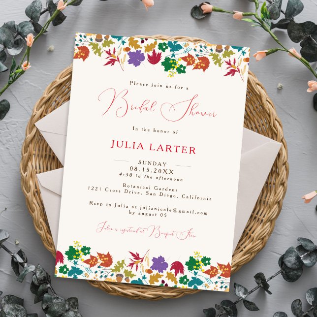 Invitation Mariage Jaune Moutarde Fleur Violette de Printemps (Créateur téléchargé)