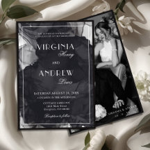 Mariage Luxueux Noir & Blanc Argent Ancien