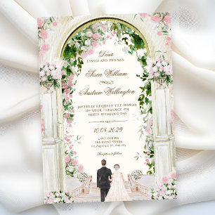 Invitation mariage magnifique