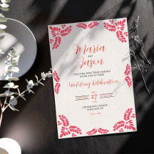 Mariage minimaliste aux fleurs orange Talavera mex