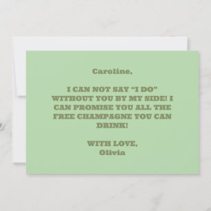 Invitation Mariage minimaliste coloré