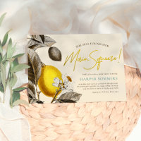 Mariage moderne vintage au citron et au jus de cit