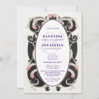 mariage Monogramme Luxe Art Déco Gatsby 1920