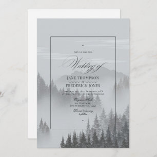 Invitation Mariage montagnard