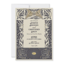 Mariage mystique Art Nouveau céleste