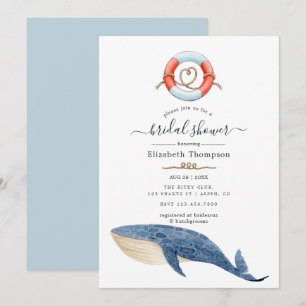 Invitation Mariage Nautique de la Baleine