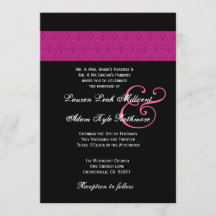Mariage noir de Fuschia Featheron Chevron