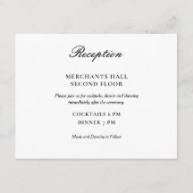 Mariage noir et blanc simple et élégant