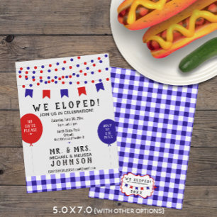 Invitation 💍 Mariage Nous Avons Été Éloignés ! Pique-nique  