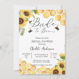 Invitation Mariage nuptial rustique de Sunflower