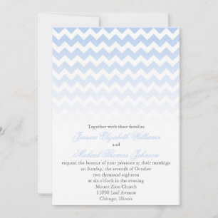 Invitation Mariage Ombre Chevron