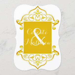 Invitation Mariage ou parti marocain arabe perse