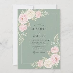 Invitation Mariage Paoné Olive Atténué