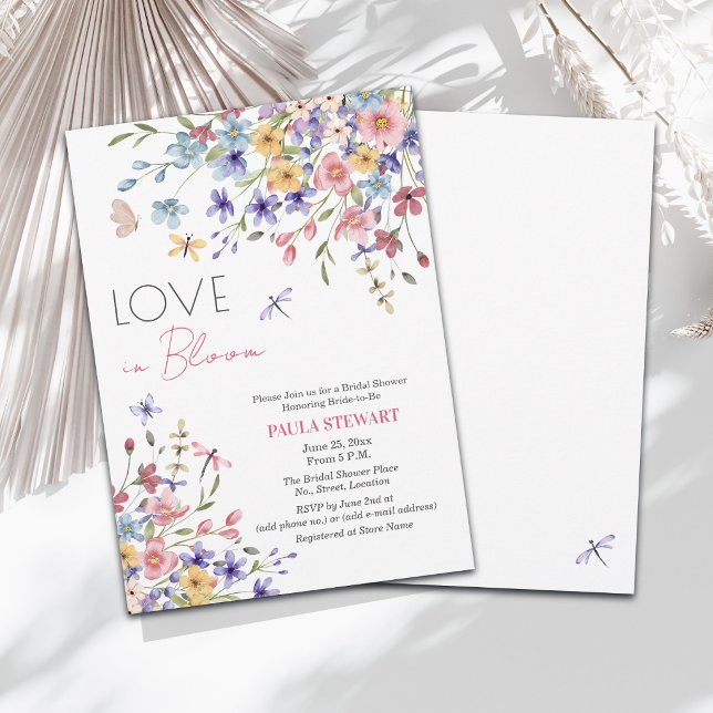 Invitation Mariage papillons Fête de mariage (Créateur téléchargé)