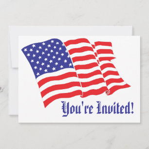 Invitation Mariage patriotique