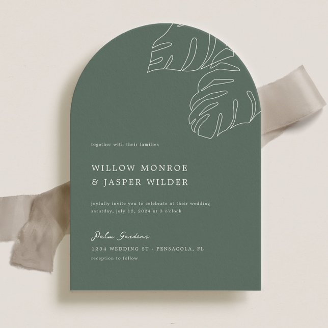 Invitation Mariage Pensacola (Créateur téléchargé)