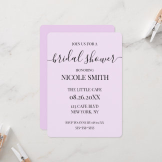 Invitation Mariage Personnalisé Simple Calligraphie Enterreme