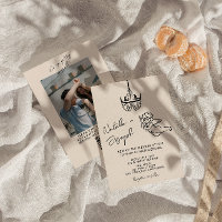 Mariage photo Cupidon du code QR tiré à la main