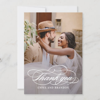 Invitation Mariage photo de script poétique
