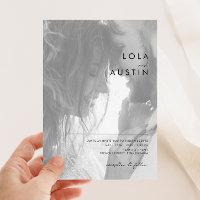 Mariage photo Décontracté minimaliste moderne