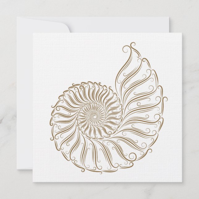 Invitation Mariage plage - SRF (Devant)