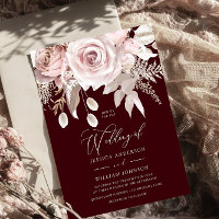 Mariage Poussiéreux de Rose de Concepteur de Bourg