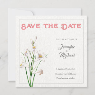 Invitation Mariage Professional Flower Design Enregistrer la