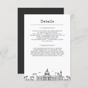 Invitation Mariage République dominicaine Détails de l'invi