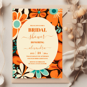 Invitation Mariage Rétro des Années 70