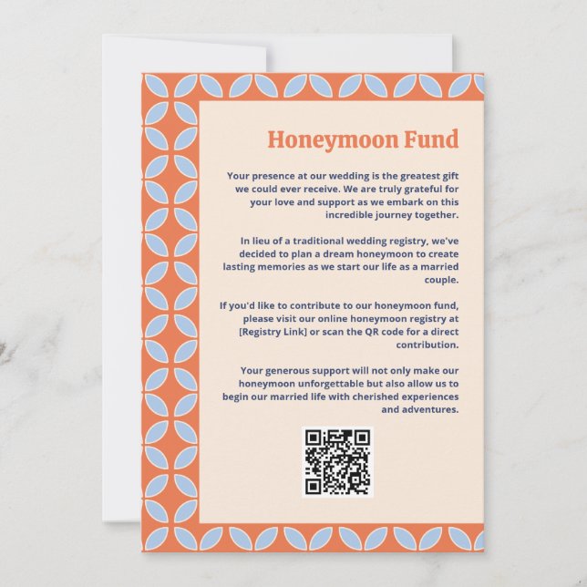 Invitation Mariage rétro du milieu du siècle (Devant)