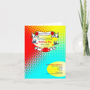 Invitation Mariage Retro Rockabilly