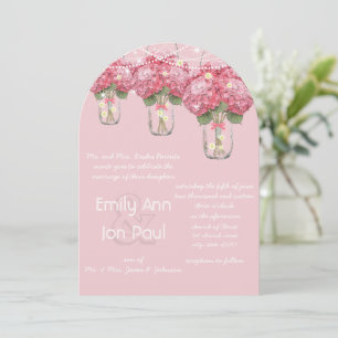 Invitation Mariage Romantique aux Papillons de Nuit dans un P