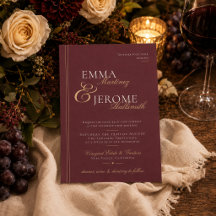 Mariage romantique de typographie dorée dans un vi