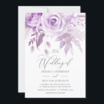 Invitation Mariage Rose moderne design moderne Lavender<br><div class="desc">Faire-part de mariage Rose moderne design tendance Lavender. Aussi disponible en téléchargement numérique Voir la collection correspondante dans Niche et Nest Store</div>