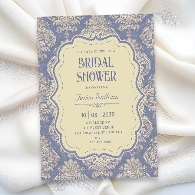 Invitation Mariage royal vintage de style chinois (Créateur téléchargé)