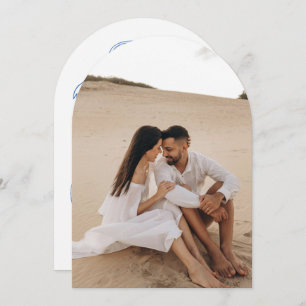 Invitation Mariage RSVP de la photo sous-jacente de l'arc des