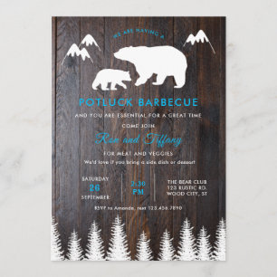 Invitation Mariage Russe BBQ
