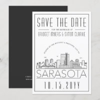Mariage Sarasota | Skyline stylisée Enregistrer la