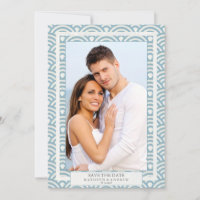 Mariage Seigaiha Japonais Enregistrer La Date Phot