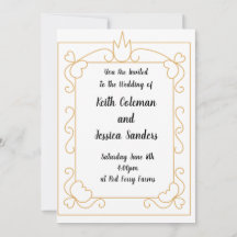 Mariage Simple de la Mariée et du Marié