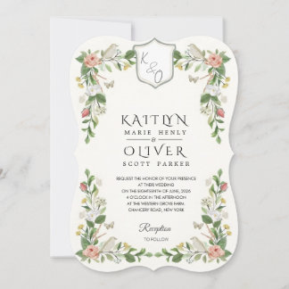 Invitation Mariage Skyland par Martha Stewart