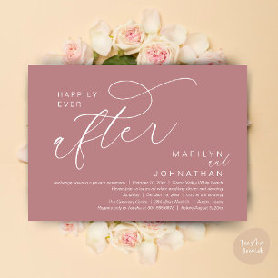 Invitation Mariage Soirée Dansante Pour Toujours Heureux